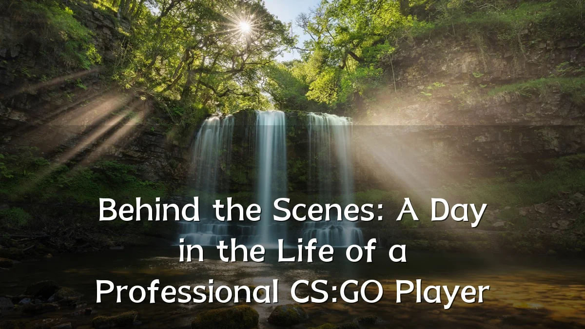 Behind the Scenes: A Day in the Life of a Professional CS:GO Player