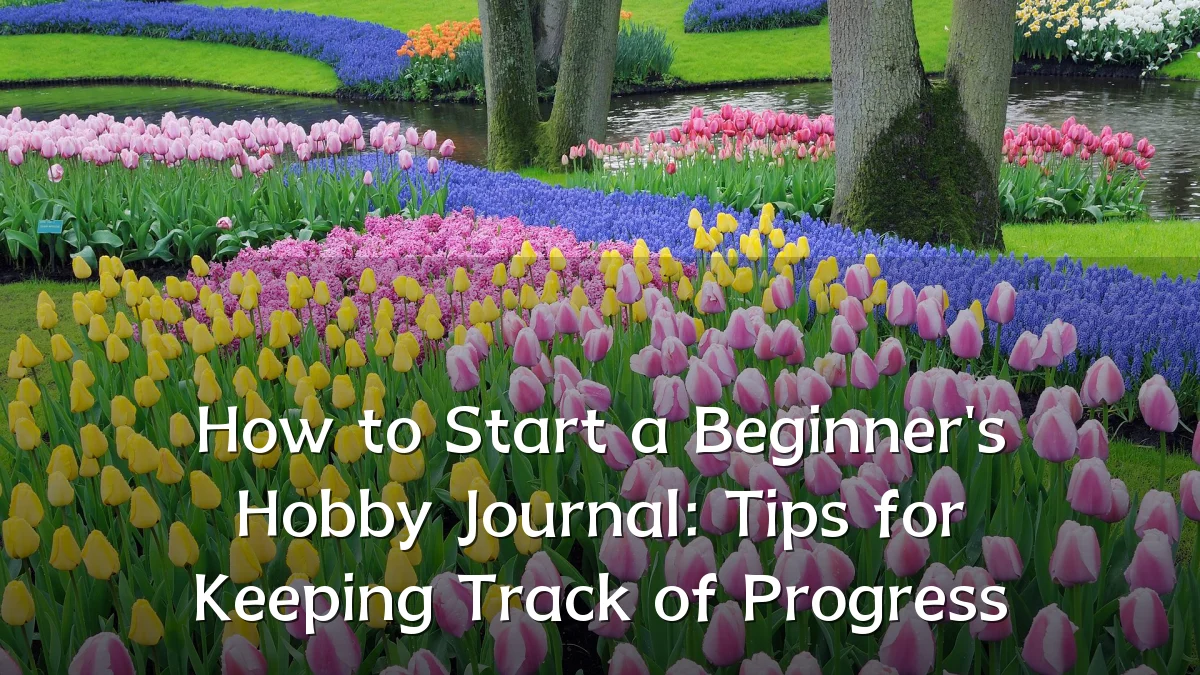 How to Start a Beginner's Hobby Journal: Tips for Keeping Track of Progress