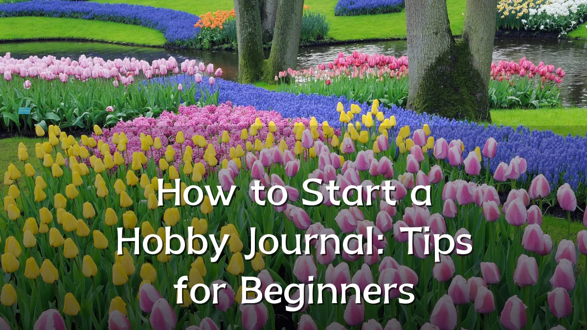 How to Start a Hobby Journal: Tips for Beginners