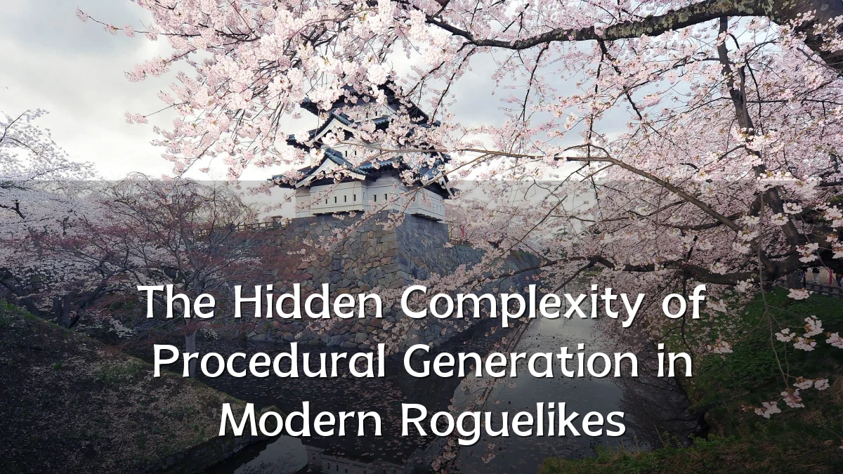The Hidden Complexity of Procedural Generation in Modern Roguelikes