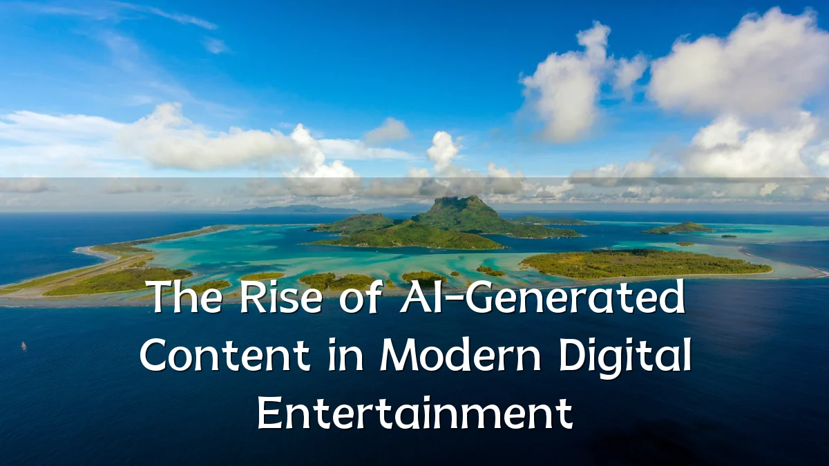 The Rise of AI-Generated Content in Modern Digital Entertainment