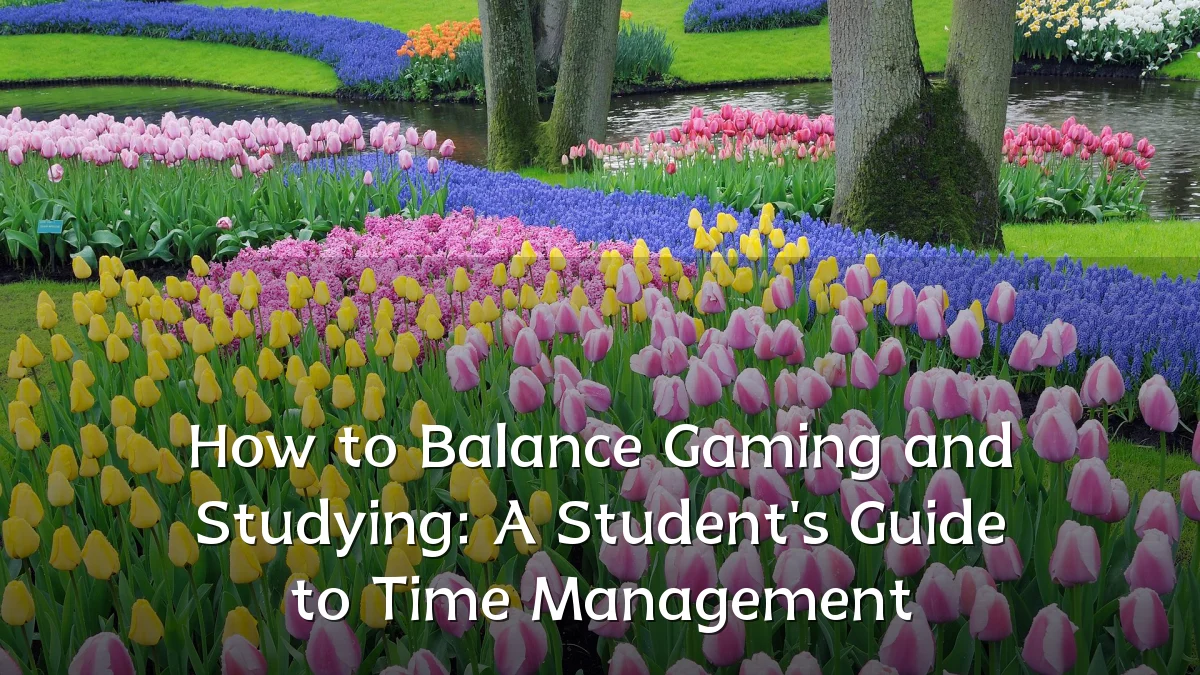 How to Balance Gaming and Studying: A Student's Guide to Time Management