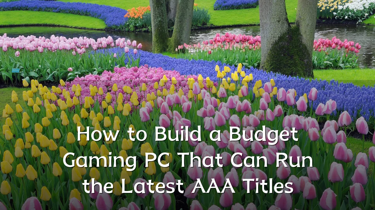 How to Build a Budget Gaming PC That Can Run the Latest AAA Titles