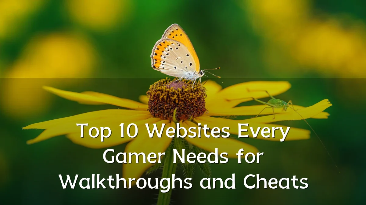 Top 10 Websites Every Gamer Needs for Walkthroughs and Cheats